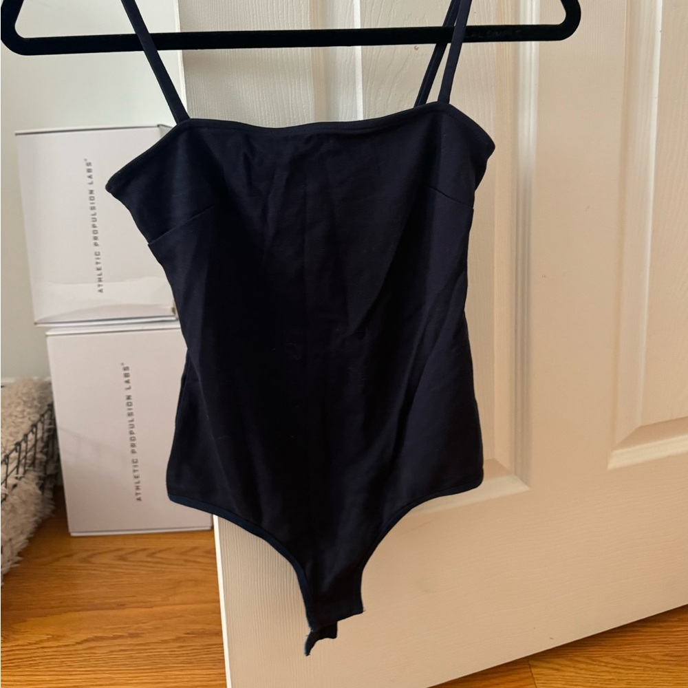 Navy free people body suit
